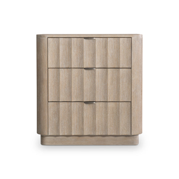 Loggia 3-Drawer Nightstand