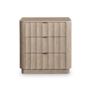 Loggia 3-Drawer Nightstand