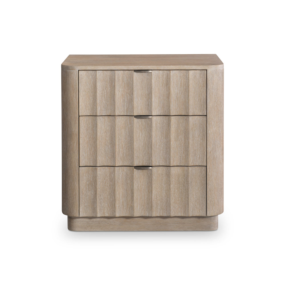 Loggia 3-Drawer Nightstand