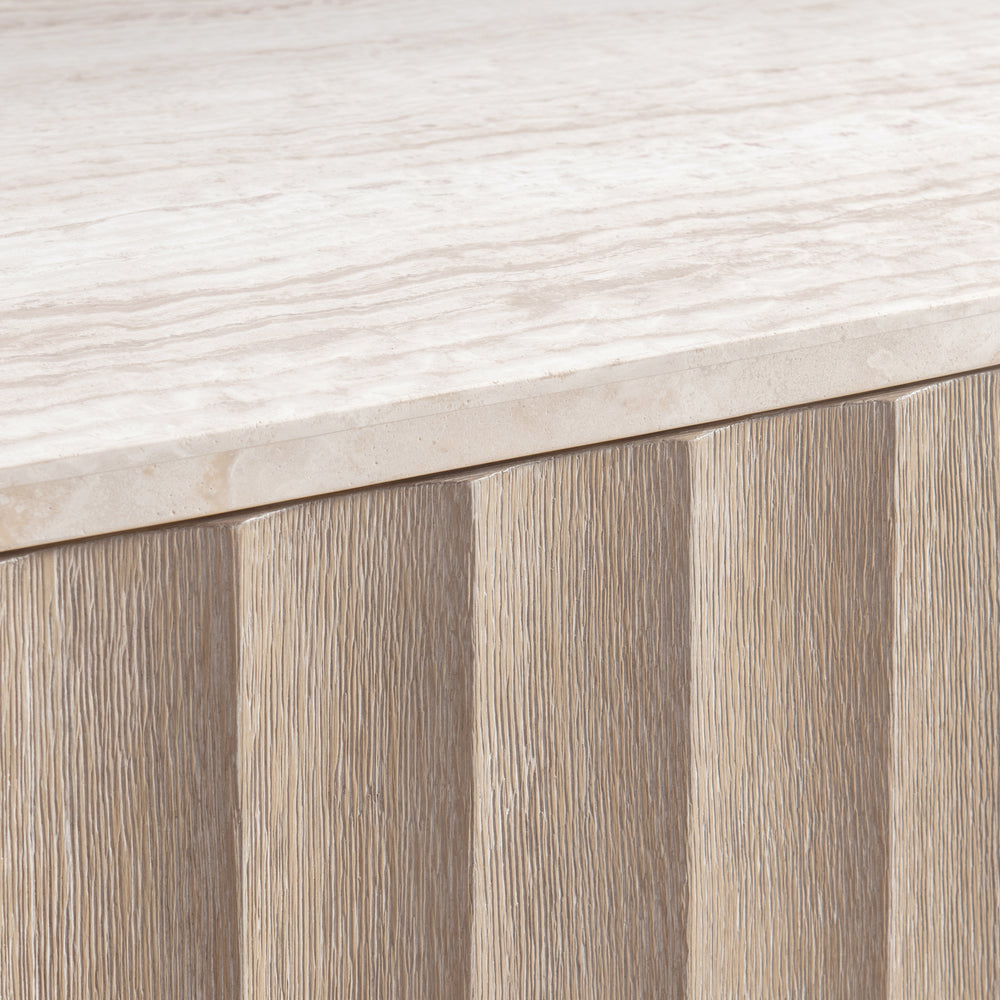 Loggia Buffet with Travertine Top