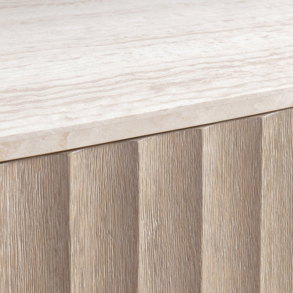Loggia Buffet with Travertine Top