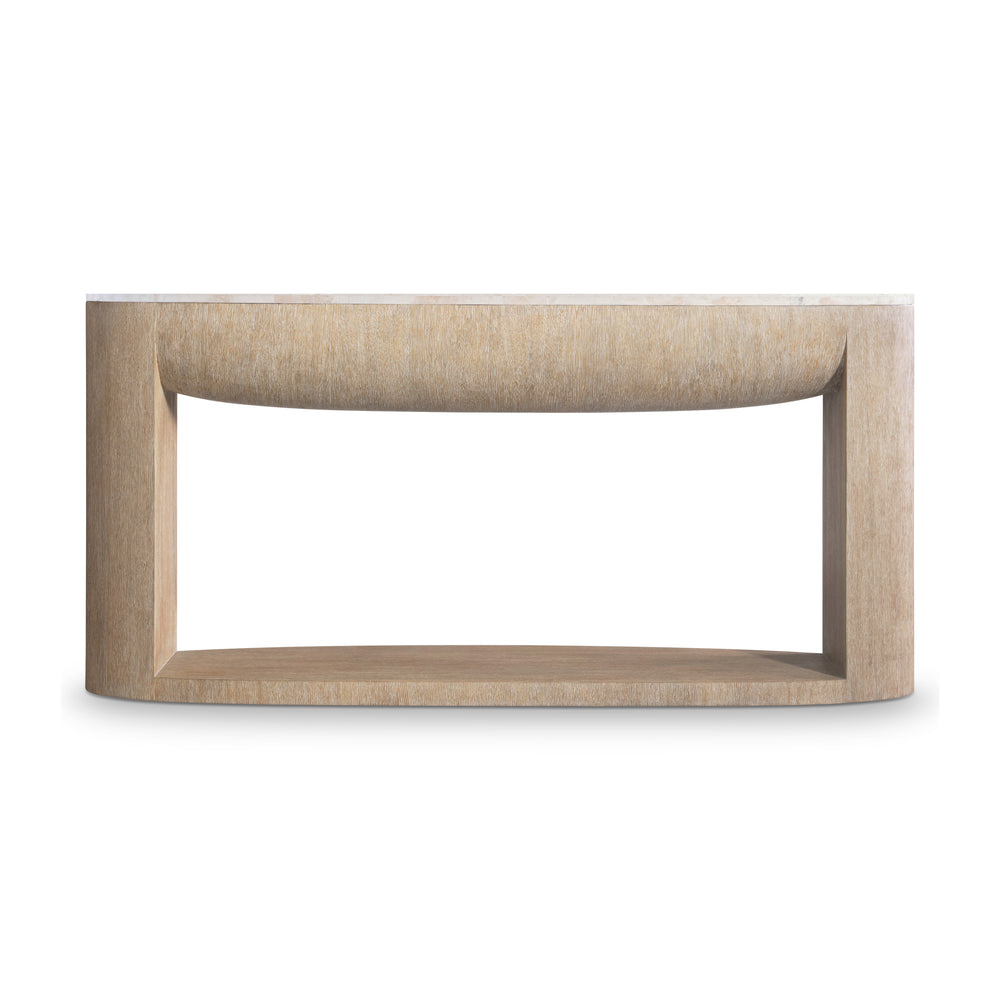 Loggia Oval Console Table
