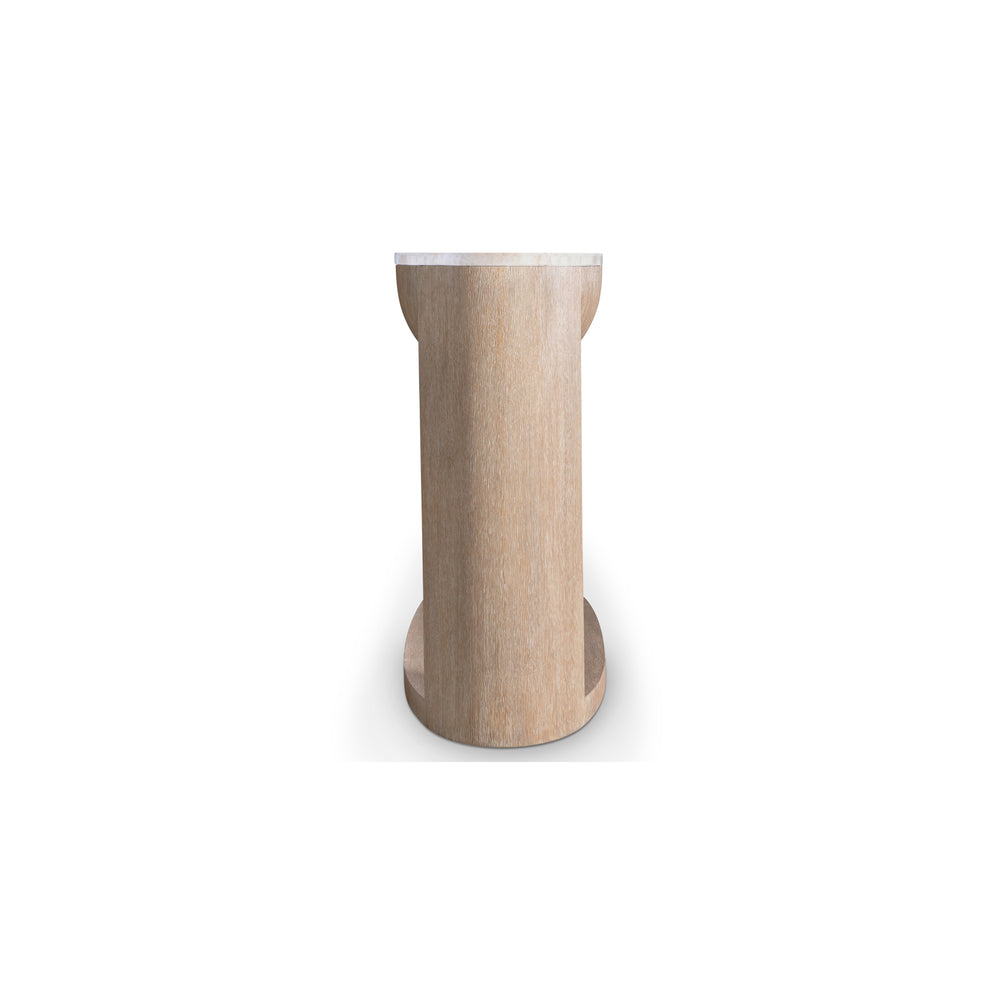 Loggia Oval Console Table