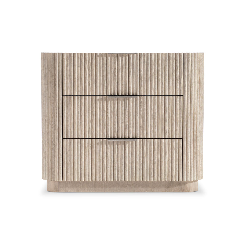 Lucerne 3-Drawer Nightstand
