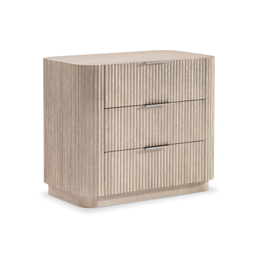Lucerne 3-Drawer Nightstand