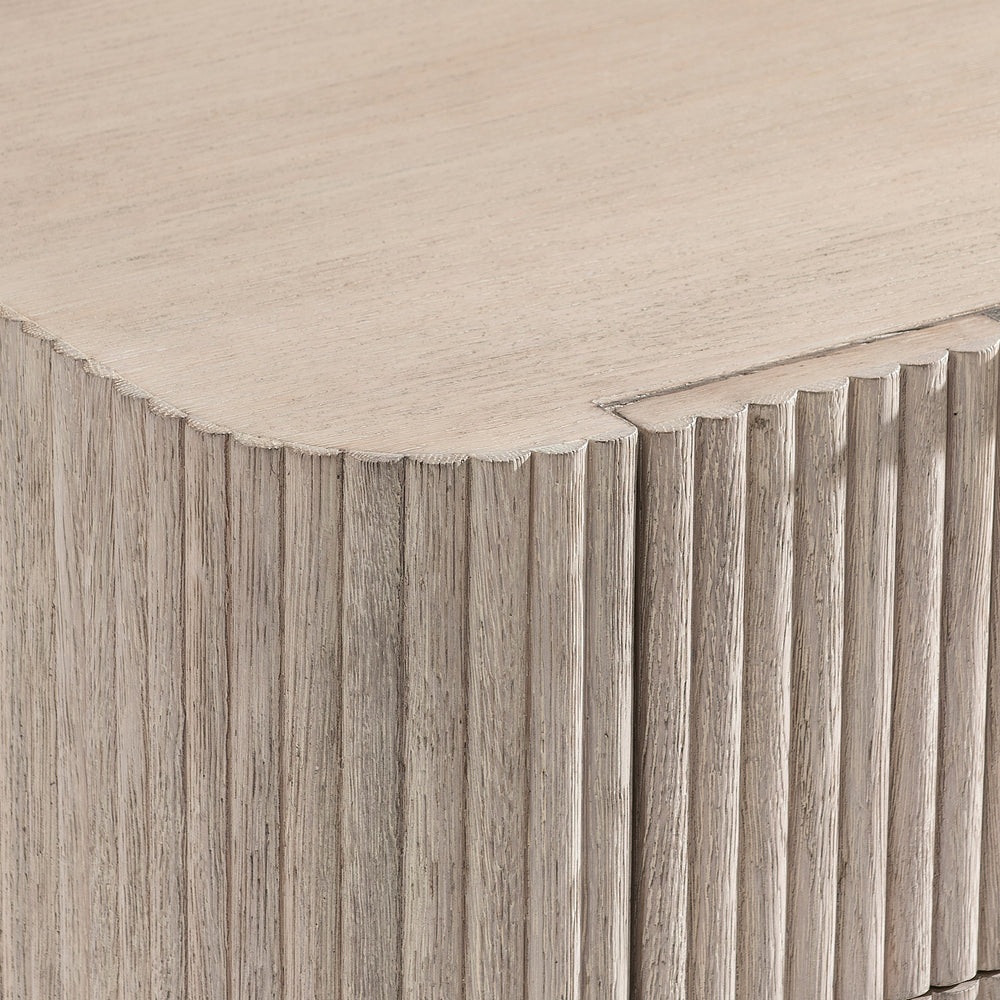 Lucerne 3-Drawer Nightstand