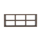 Outline Console Table with 2 Shelves