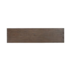 Outline Console Table with 2 Shelves