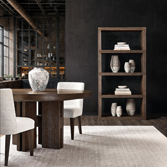 Outline Round Extendable Dining Table