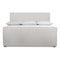 Sawyer Upholstered Bed  option Light Grey