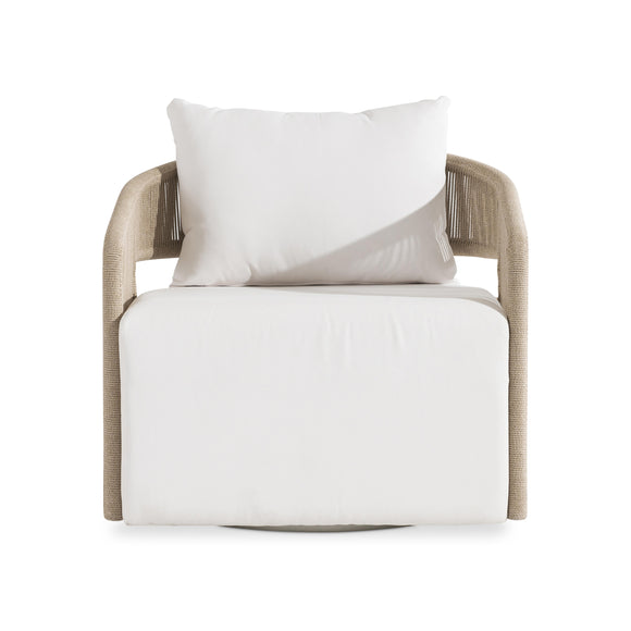 Trellis Outdoor Swivel Chair