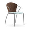 Bessi Seat Upholstered Dining Chair with Wood Back  option Remix 823