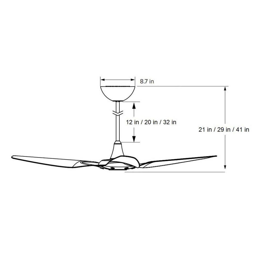 Haiku 84 Outdoor Universal Mount Ceiling Fan