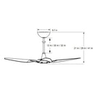 Haiku 84 Outdoor Universal Mount Ceiling Fan
