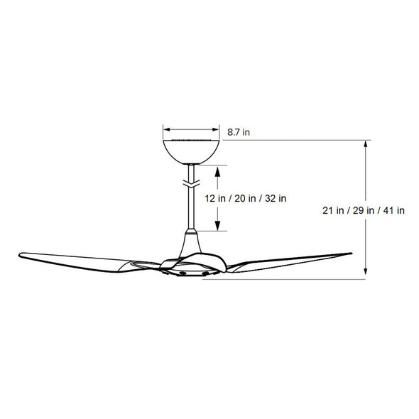 Haiku 84 Outdoor Universal Mount Ceiling Fan