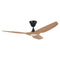 Haiku Coastal Outdoor Ceiling Fan  option Matte Black with Caramel Blades