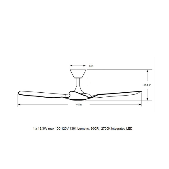 Haiku L Universal Mount Ceiling Fan