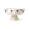 Eva Bowl on Stand  option Soft Pink