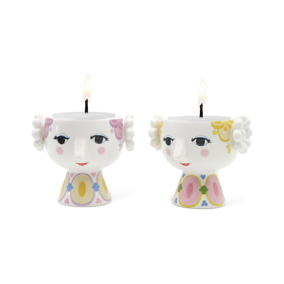 Eva Tealight Holder (Set of 2)