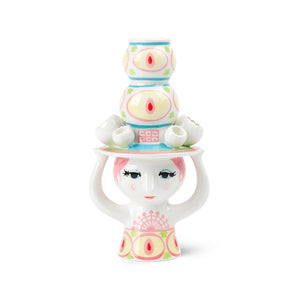 Lady with Hat Candle Holder