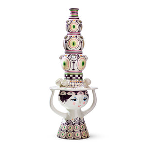 Lady with Hat Floor Vase