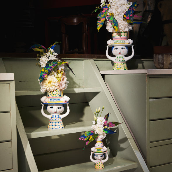 Lady with Hat Vase