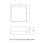Blox Flush Mount
