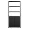 Open Plan Tall Bookcase  option With Storage