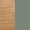 Happy Day Shelving 3 Shelf  option White Oak / Grey Green