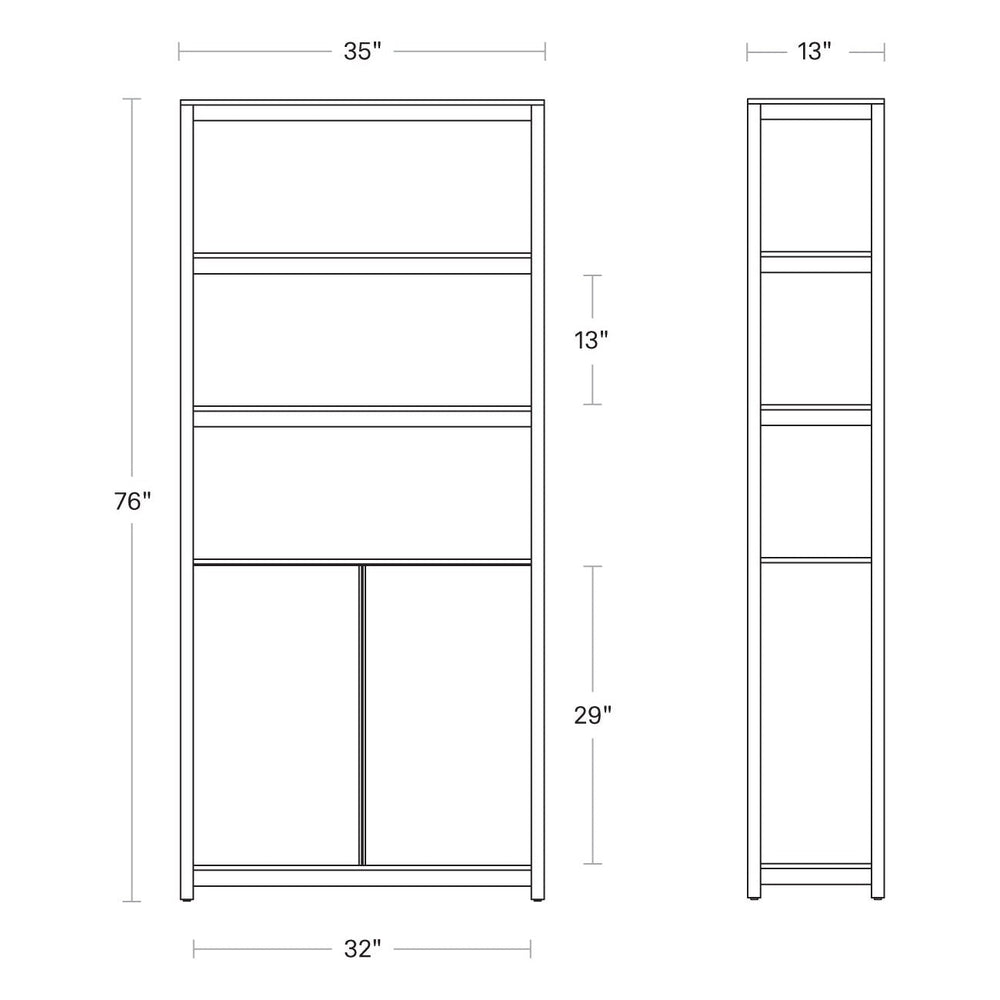 Open Plan Tall Bookcase