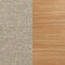 Souvenir Sofa  option Landa Stone / White Oak