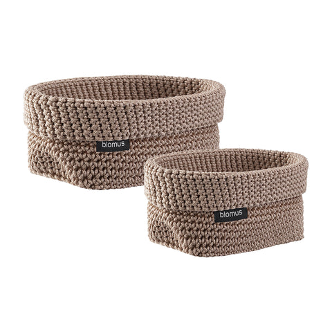 Tela Crochet Storage Basket (Set of 2)