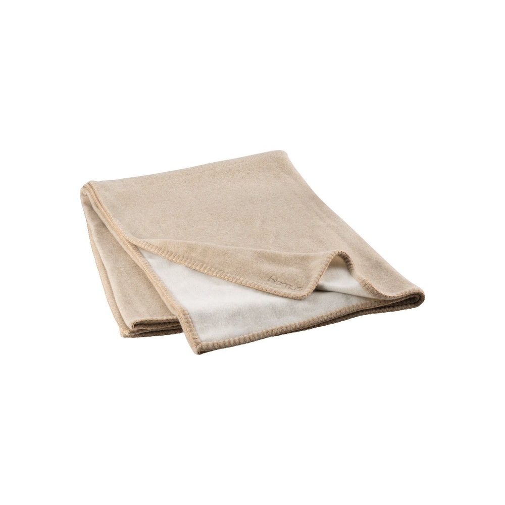 Ahwi Two-Tone Wool Throw Blanket
