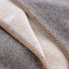 Ahwi Two-Tone Wool Throw Blanket