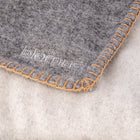 Ahwi Two-Tone Wool Throw Blanket