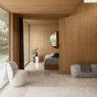 Ahwi Two-Tone Wool Throw Blanket