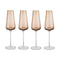 Belo Champagne Glass (Set of 4)  option Coffee
