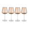 Belo Red Wine Glass (Set of 4)  option Coffee