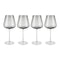 Belo Red Wine Glass (Set of 4)  option Smoke