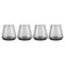 Belo Tumbler (Set of 4)  option Smoke
