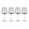 Belo White Wine Glass (Set of 4)  option Smoke