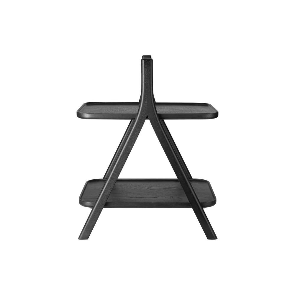 ETA Oak Side Table with Shelve