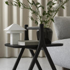ETA Oak Side Table with Shelve