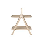 ETA Oak Side Table with Shelve