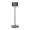 Farol Mobile Rechargeable LED Table Lamp  option Gunmetal Metallic