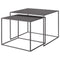 Fera Nesting Table (Set of 2)  option Rectangle