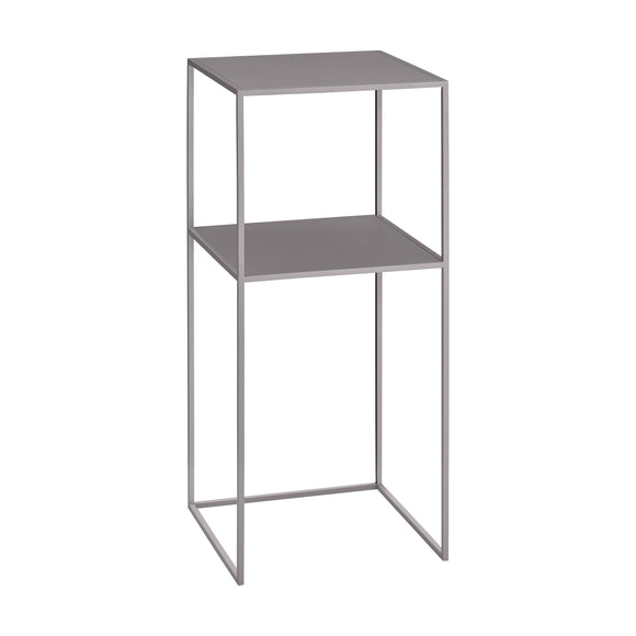 Fera Pedestal Table with Shelf