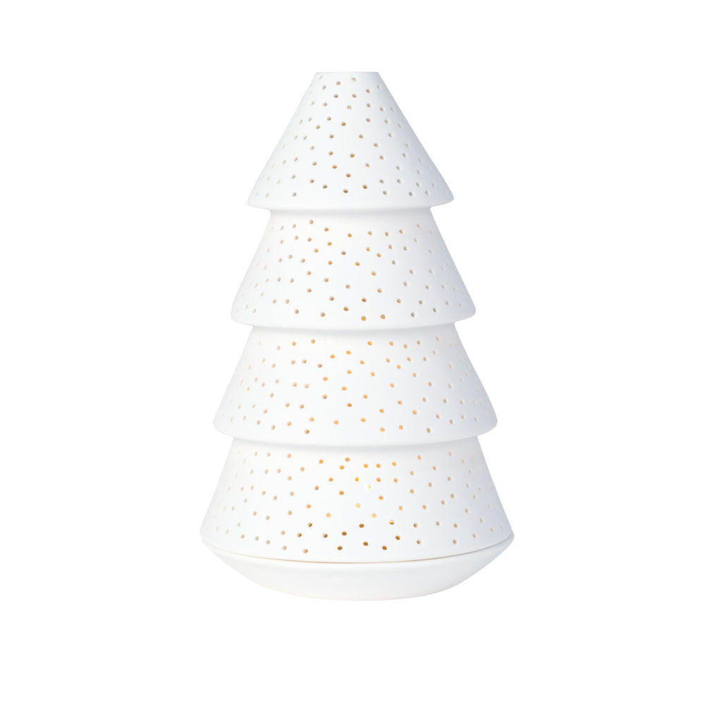 Fir Tree Candle Holder Set