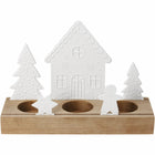 Holiday Gingerbread Tealight Holder Set