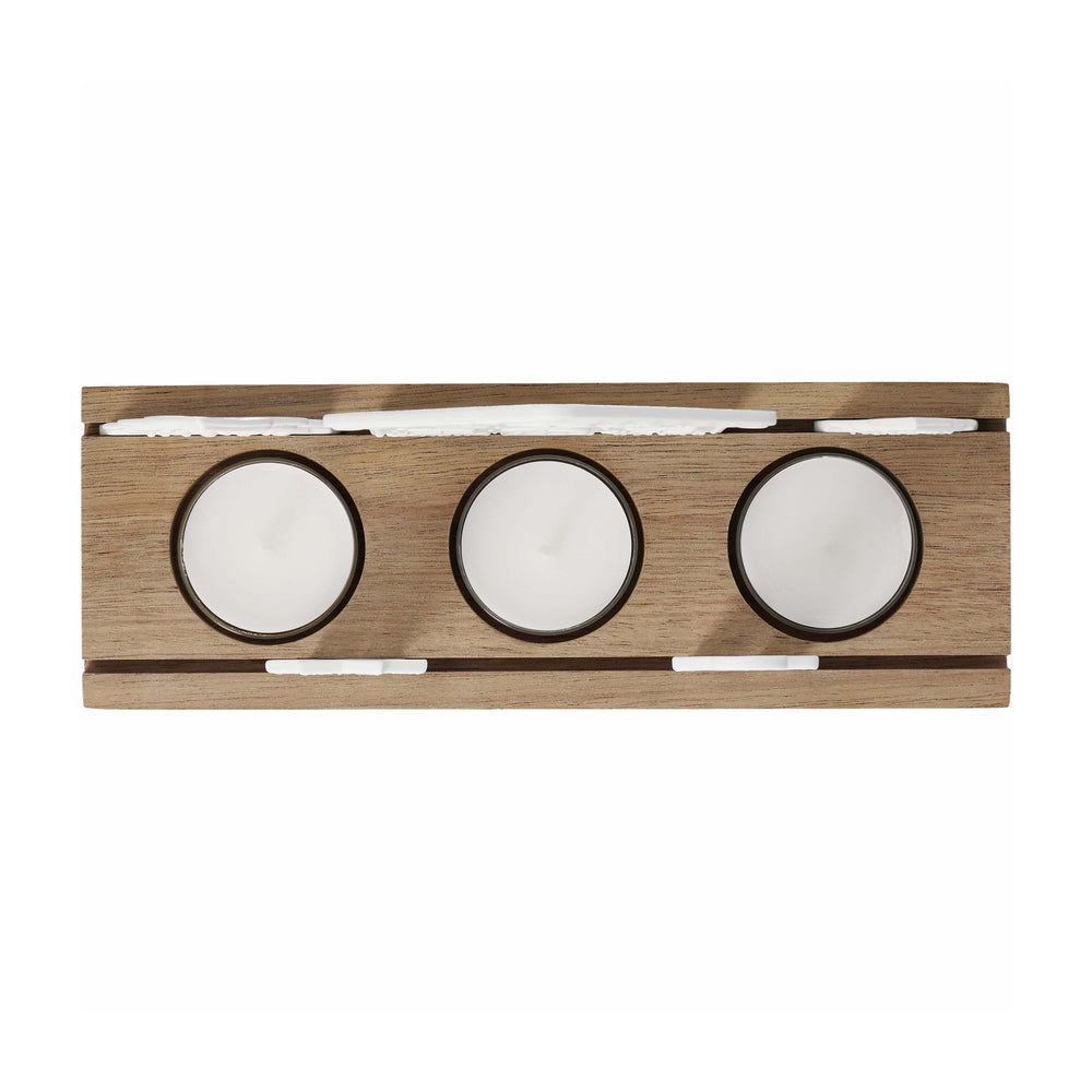 Holiday Gingerbread Tealight Holder Set